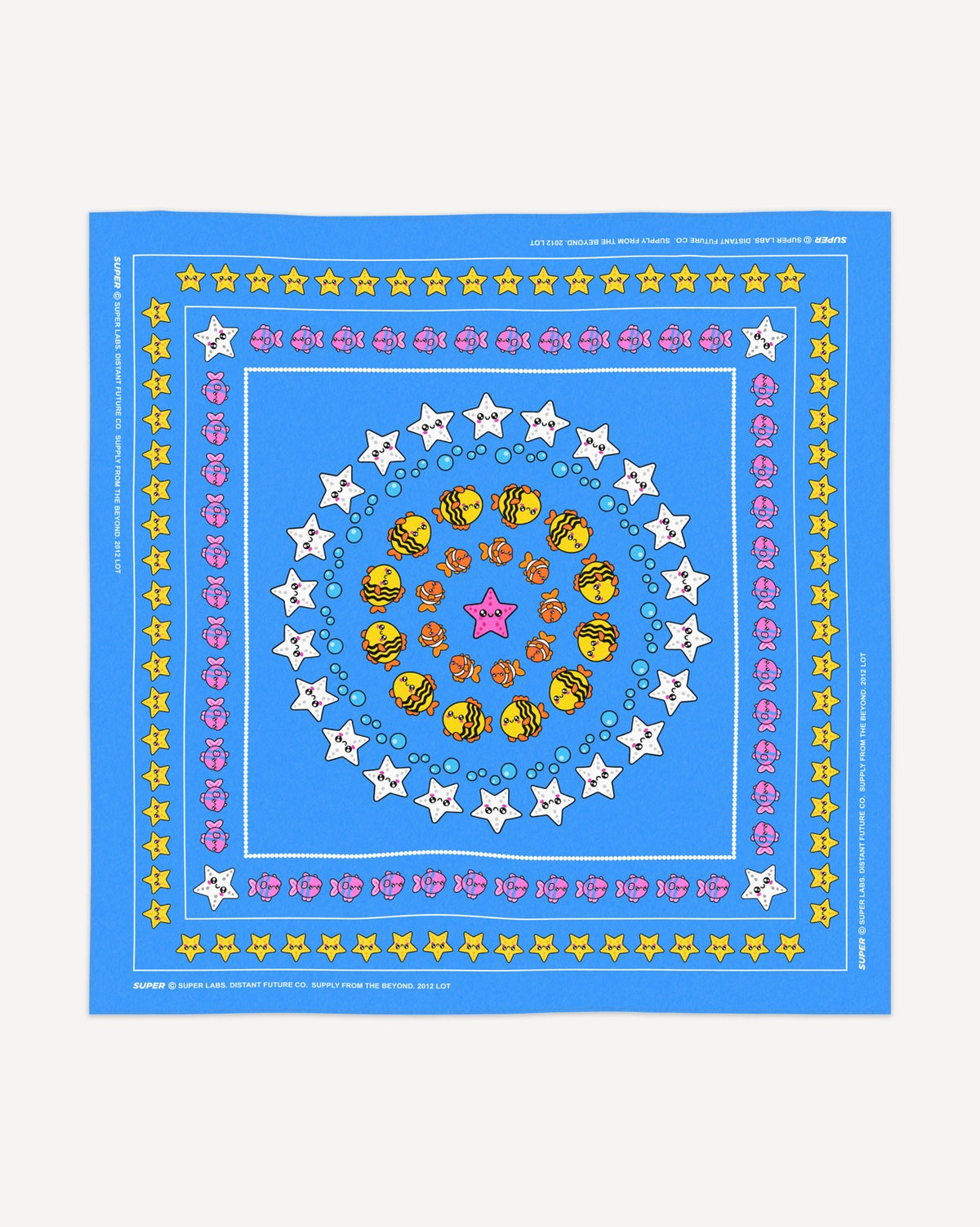 Starfish Blue - Bandana Scarf