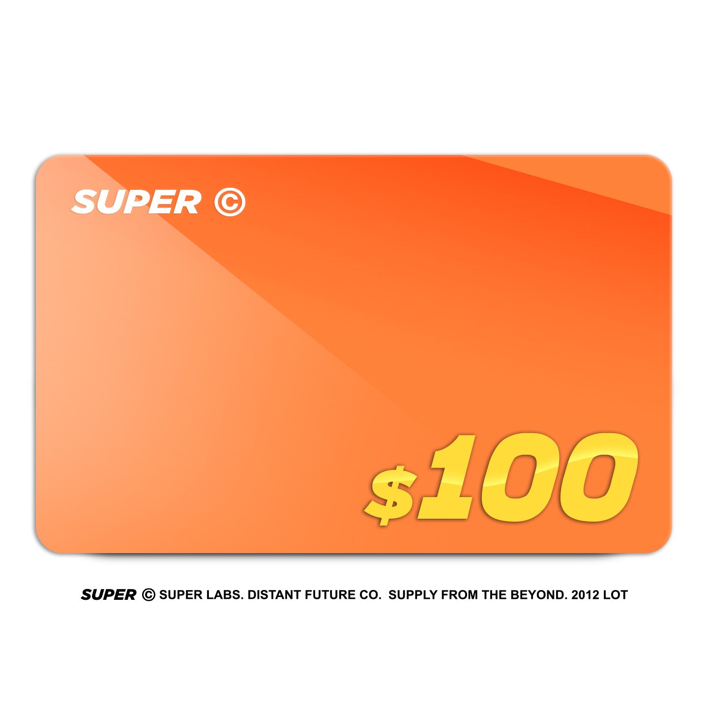 Digital gift card featuring anime art, available for $100, perfect for gifting on any occasion.