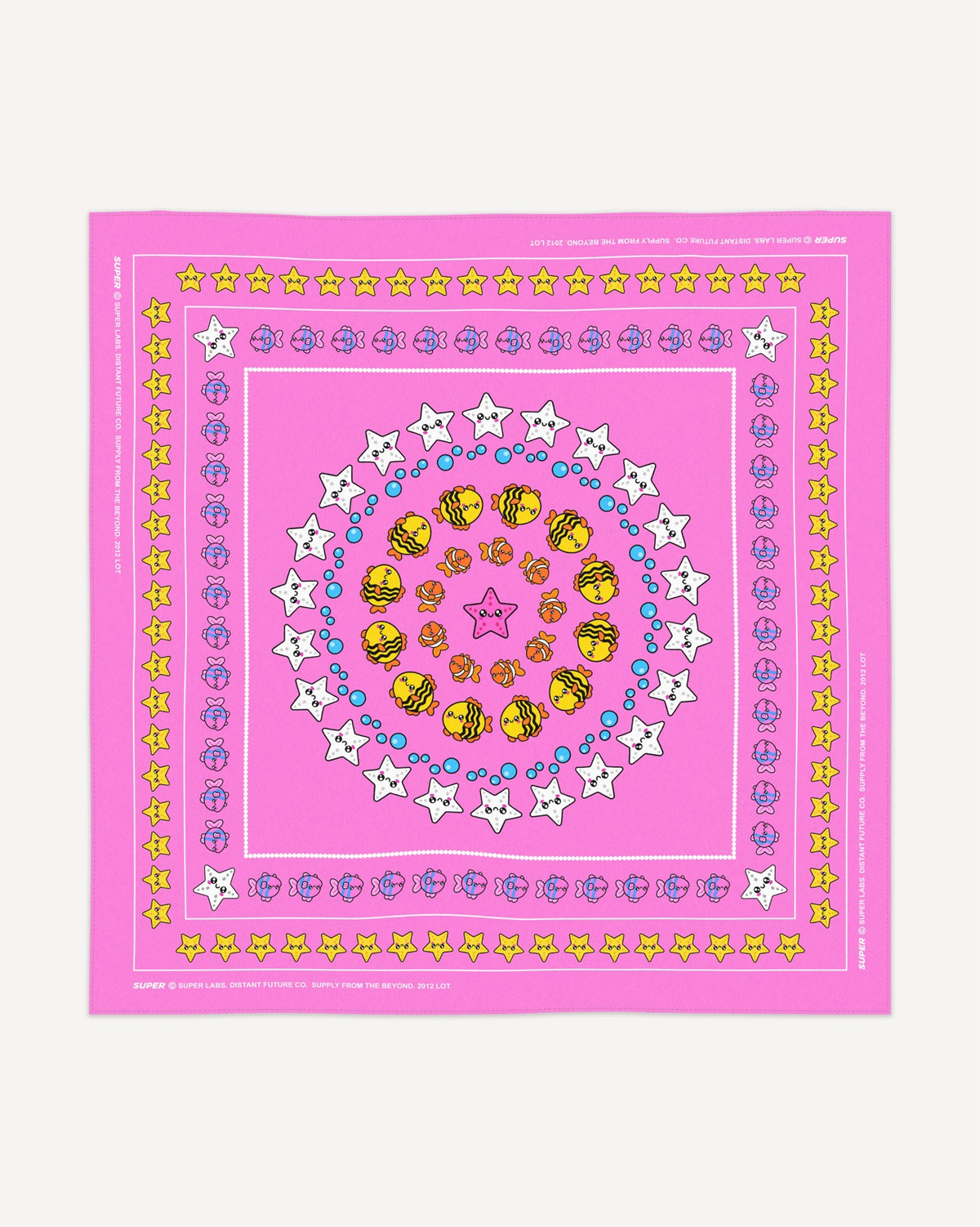 Starfish Pink - Bandana Scarf