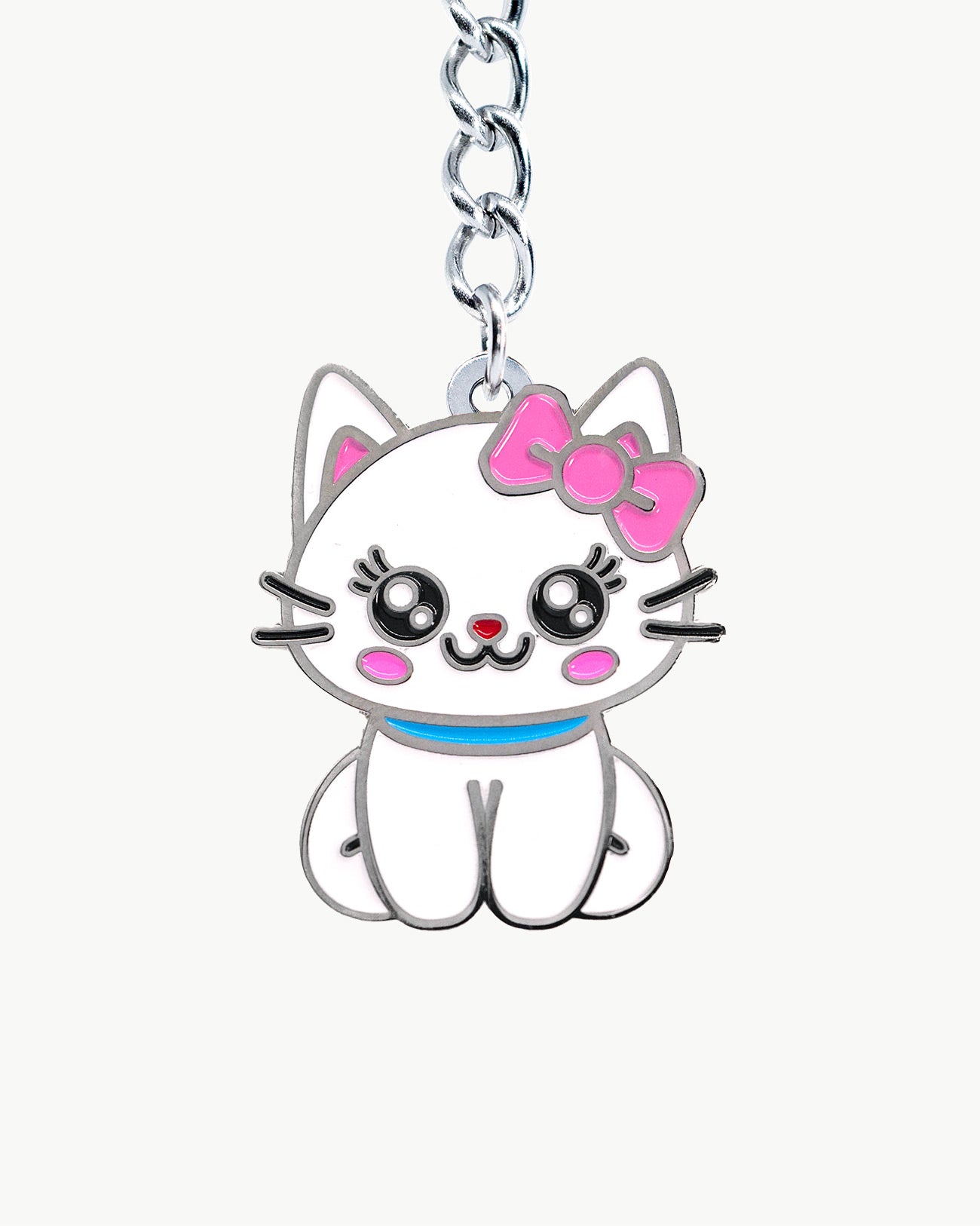 (Bikini Charm) - Cute Cat White