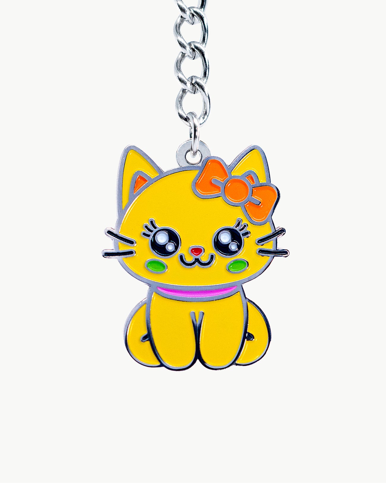 (Bikini Charm) - Cute Cat Yellow