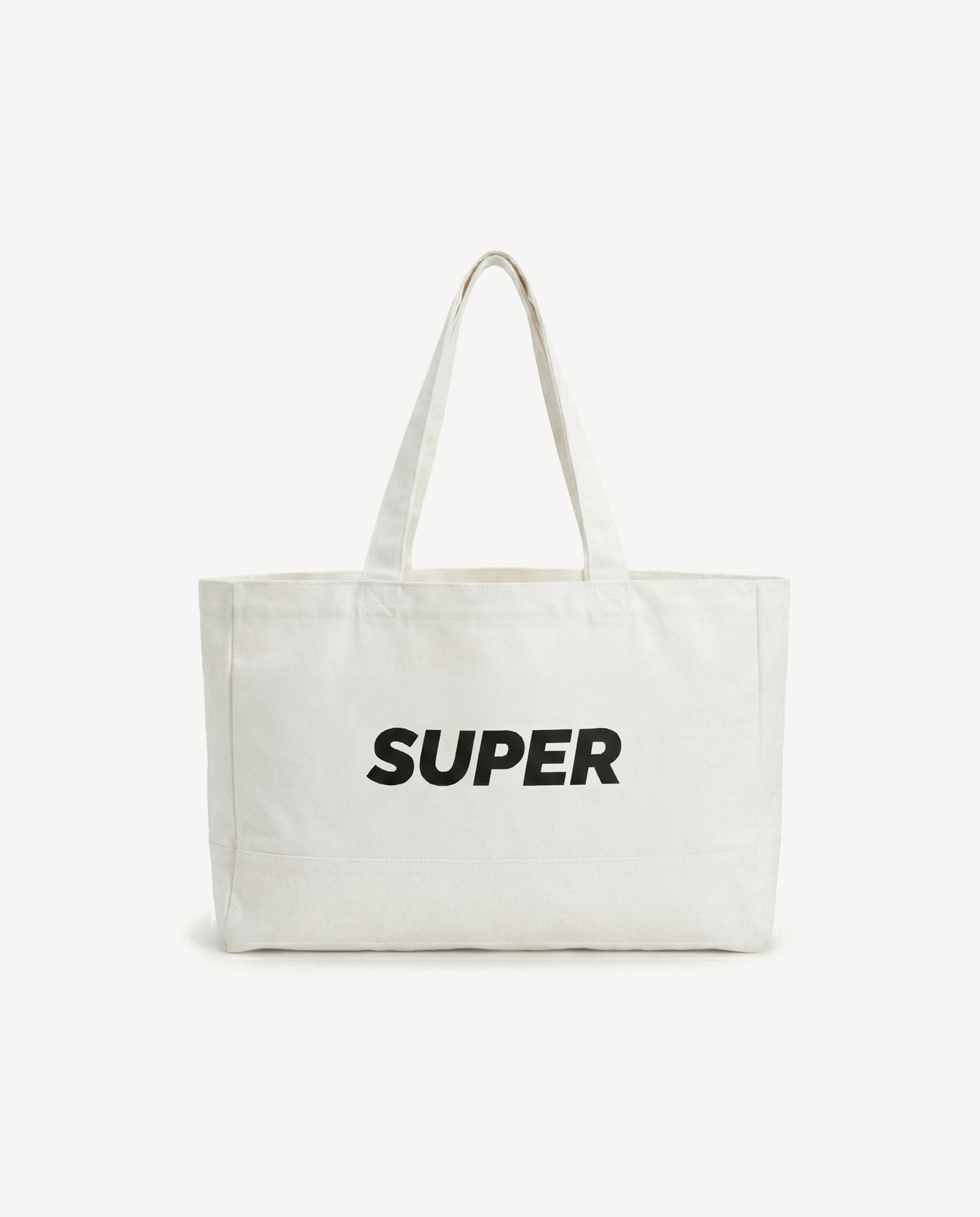 Classic Tote Bag - White/Black
